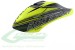 SAB Full Carbon Airbrush Canopy Yellow/Carbon - Goblin 500 Sport