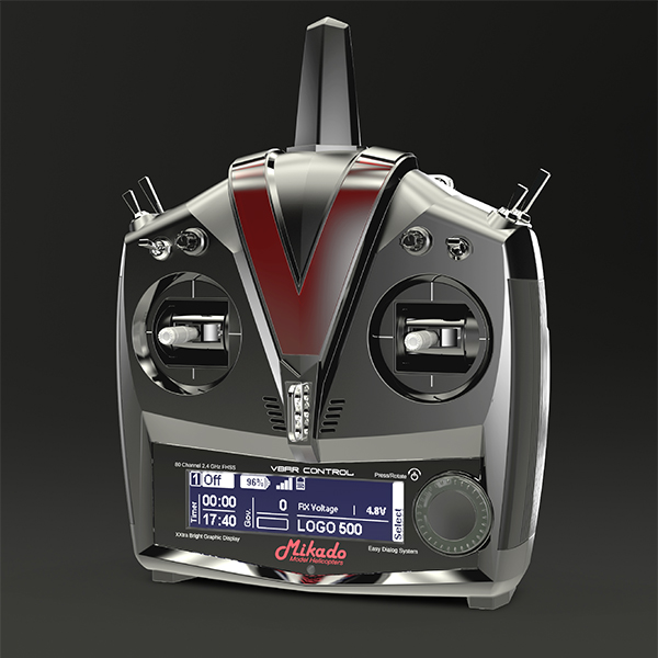 VBAR Control & VBAR NEO Set Schwarz WORLDOFHELI