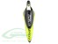 Vollcarbon Airbrushhaube GELB / SCHWARZ - GOBLIN SPEED