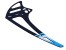 Blue Checkers Carbon Seitenleitwerk Goblin 700