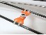 Fusuno Heckstrebenverbinder 500er G10 Orange