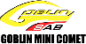 SAB GOBLIN MINI COMET - Schwarz / Rot