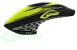 Vollcarbon Haube GELB / SCHWARZ - Goblin 630 Competition