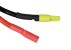 Abdeckkappe f�r 5,5mm Goldkontaktstecker, rot