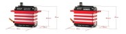 KST X20 HLS SERVO COMBO 3x X20-2208 V8.0 / 1x X20-1035 V3.0 HELI