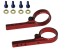 Lynx CNC Alu Heckservohalterung Rot - 450X
