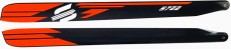 SAB S722 CFK ROTORBL�TTER 721 mm / MAIN BLADES - ORANGE